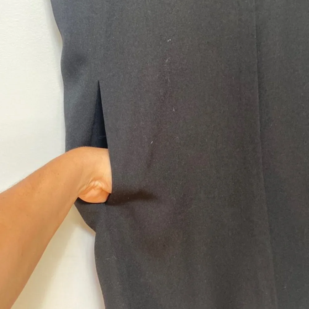 Aritzia Babaton Black Sleeveless Mini Dress Size XS - Picture 4 of 7